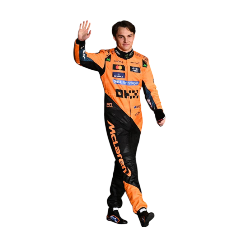 Read more about the article Oscar Piastri’s 2025 McLaren F1 Race Suit: A New Era of Speed and Style