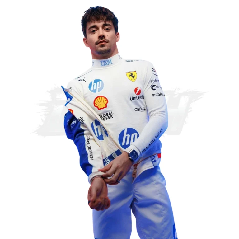 Read more about the article 🏁 Suit Up Like Leclerc: 2025 Miami GP Ferrari Race Suit Available Now